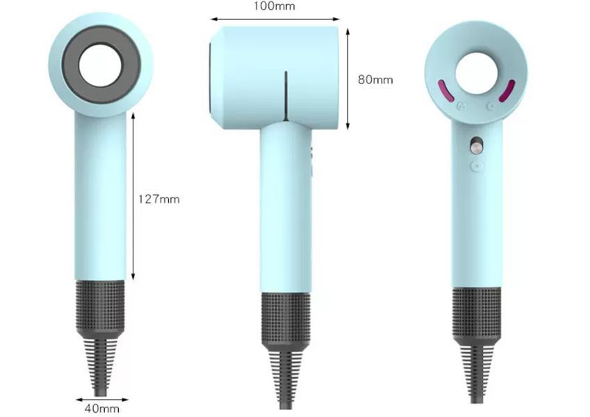 Чохол для Dyson та аналога блакитний 0536 фото