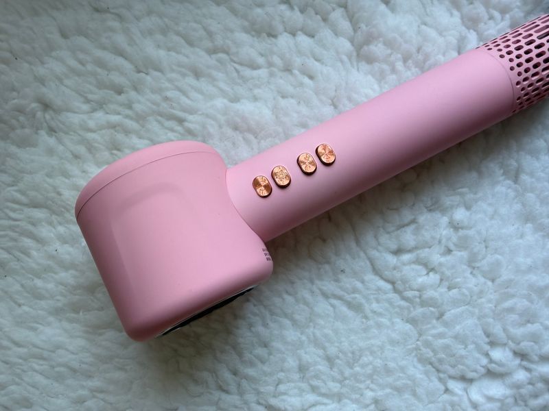 Фен Super Hair Dryer X13 ,1.8 м, потужний фен 25м/с Рожевий 0023 фото