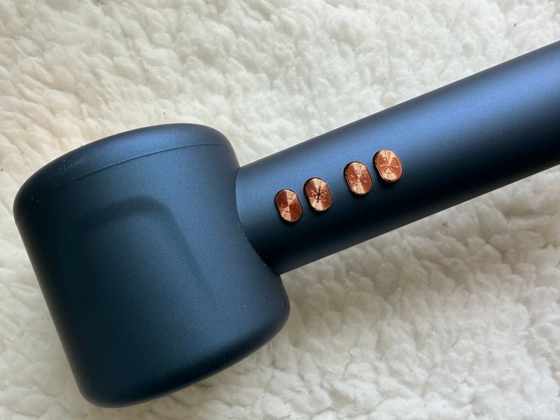 Фен Super Hair Dryer X13, 1.8м,  потужний фен 25м/с Синій 0025 фото