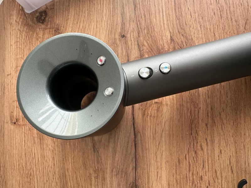 Фен для волосся Syper hair dryer HD08 Supersonic Black/Nickel 0003 фото