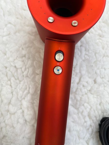 Фен Super hair dryer Topaz/orange одна насадка 0329 фото