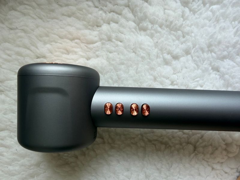 Фен Super Hair Dryer X13, 1.8 м, потужний фен 25м/с Графітовий 0026 фото