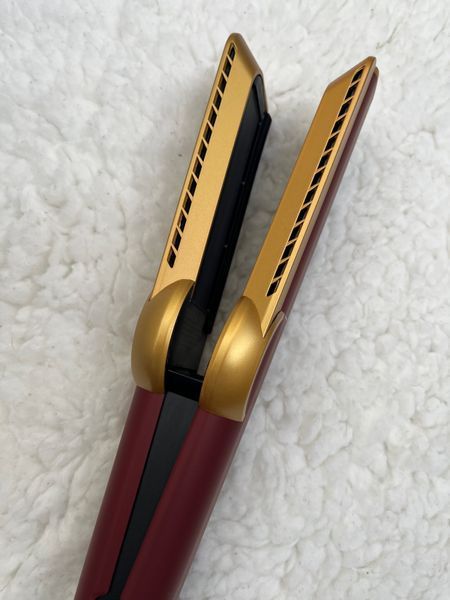 2 в 1 фен + вирівнювач Strawberry Red Velvet/Gold 0334 фото