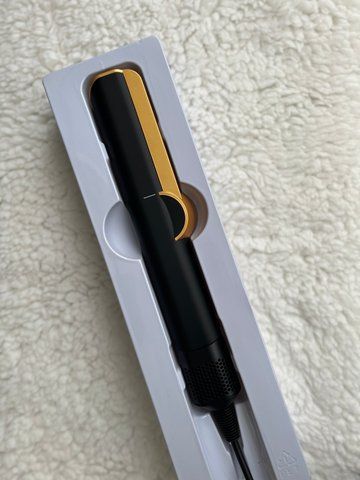 2 в 1 фен + вирівнювач Onyx Black/Gold 0335 фото
