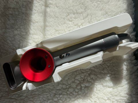 Фен Super hair dryer gtafite/red одна насадка 1.8м кабель 20м/с 0701 фото