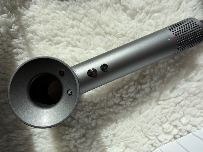 Фен Super hair dryer Grafite/Nickel одна насадка 1,8 м кабель 0704 фото