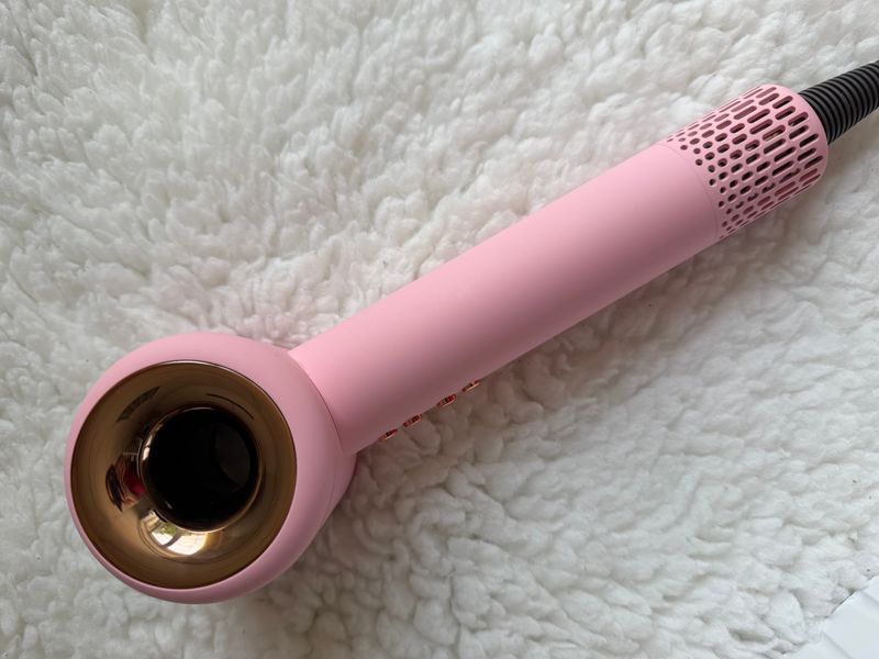 Фен Super Hair Dryer X13&nbsp; потужний фен 25м/с Рожевий 0403 фото
