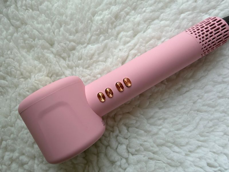 Фен Super Hair Dryer X13&nbsp; потужний фен 25м/с Рожевий 0403 фото